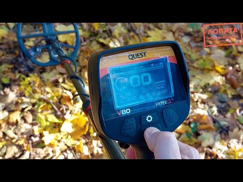 Видео: #QuestV80 Gold test. Тест на цели в грунте Quest V80 .
