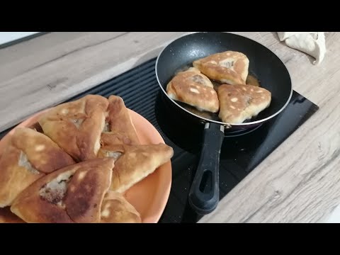 Видео: Готовим беляши. Ура. Снег. 