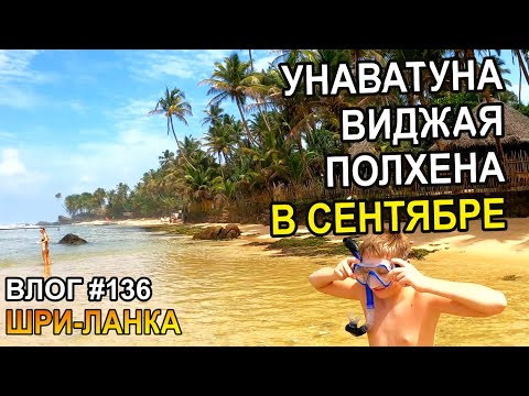 Видео: Унаватуна, Виджая, Полхена: Пляжи выходного дня - Шри-Ланка Семейный Тревел Влог