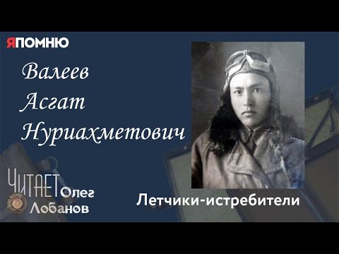 Видео: Валеев Асгат Нуриахметович. Проект "Я помню" Артема Драбкина. Летчики истребители.