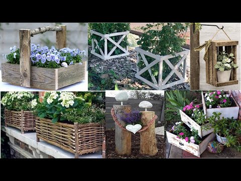 Видео: Идеи декора сада с нулевым бюджетом от Transform Forgotten Wood into Amazing Land Treasures