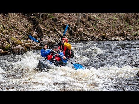 Видео: Сплав по р. Сережа на 9 мая 2022