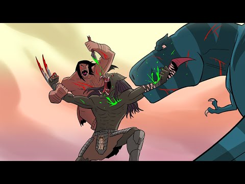 Видео: Динозавр и Неандерталец ищут приключений на свою пятую точку