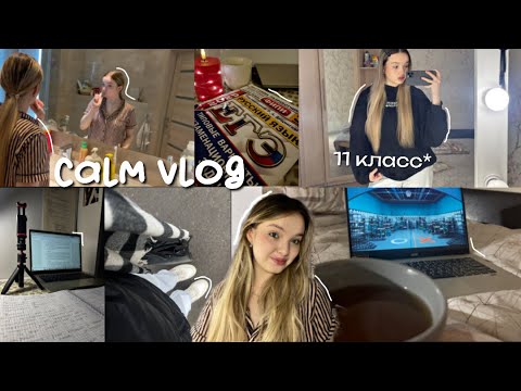 Видео: уютный влог | егэ, уход за лицом, пробуем моти🍮