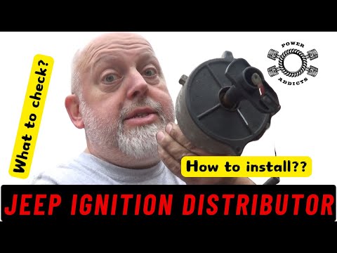 Видео: Снятие и установка распределителя Jeep #poweraddictscrew #jeepyj