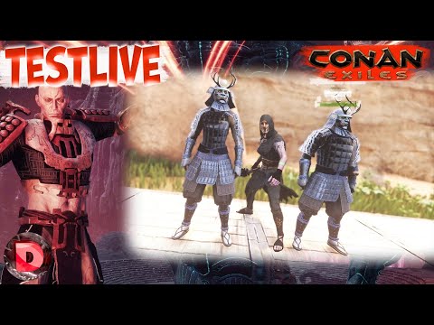 Видео: Conan Exiles Age of Sorcery ТЕСТИМ двух СПУТНИКОВ и СКВЕРНУ АВТОРИТЕТА