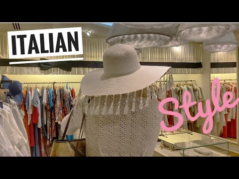 Видео: Итальянский стиль | итальянки любят Twinset | Italy - Rome