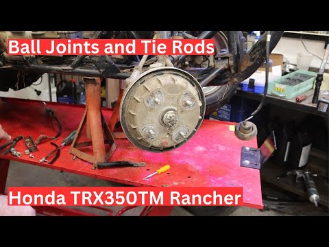Видео: Шаровые опоры и рулевые тяги Honda TRX350TM. Снова пройду этот поворот на квадроцикле.