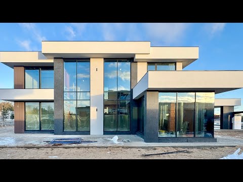 Видео: Интелео остекление Schuco (Шуко) 6 загородных домов в МО Тимошкино КП Райт Хиллс