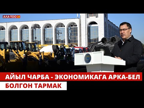 Видео: Садыр Жапаров: Айыл чарба - экономикага арка-бел болгон тармак