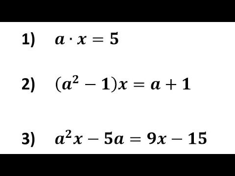 Видео: ПАРАМЕТР Лінійні рівняння НАЙКРАЩЕ ПОЯСНЕННЯ