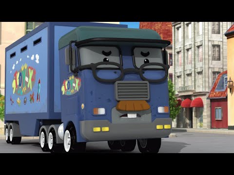 Видео: Робокар - мультики про машинки - Храбрый господин Масти (HD) - Серия 43