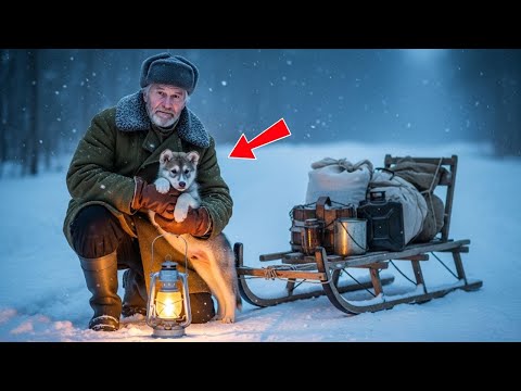 Видео: «Щенок лайки попал под машину и остался на дороге — потом остановился старик, и всё изменилось»