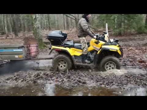 Видео: МЕТАЛОКОП! КВАДРОМ ВЫДЕРАЕМ МЕТАЛЛ ИЗ ЛЕСА!