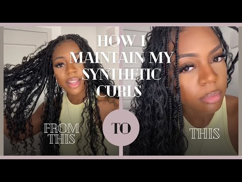 Видео: КАК ПОДДЕРЖИВАТЬ КУДРЯВЫЕ КОСИЧКИ В СТИЛЕ БОХО | ЧТОБЫ СИНТЕТИЧЕСКИЕ ВОЛОСЫ НЕ ПУТАЛИСЬ