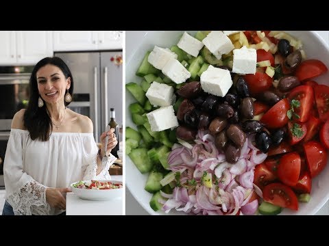 Видео: Простой и Вкусный Греческий Салат - Рецепт от Эгине - Heghineh Cooking Show in Russian
