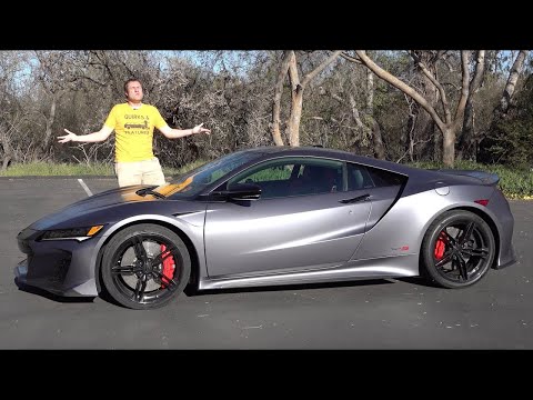 Видео: Acura NSX Type S 2022 года: уход сомнительного суперкара