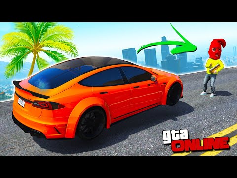 Видео: УГНАЛ НОВУЮ ЧИТ ТЕСЛУ! ВОТ ЭТО СКОРОСТЬ! АВТОУГОНЩИКИ VS КОПЫ В ГТА 5 ОНЛАЙН! ГТА 5 МОДЫ!