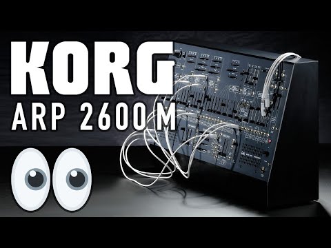 Видео: Демонстрация и введение в синтезатор Korg ARP 2600 M