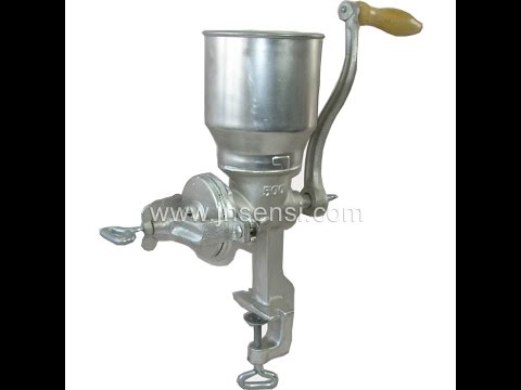 Видео: Мельница (зернодробилка) для солода "Corona" пивоварам и самогонщикам обзор модерницачия