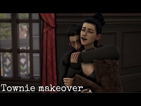 Видео: TS4 | Готы | Townie makeover