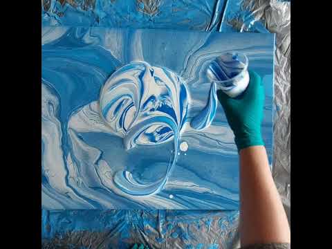 Видео: #190 Сатиновая краска в акриловой заливке