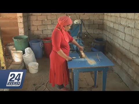 Видео: Многодетная мать организовала производство хозяйственного мыла