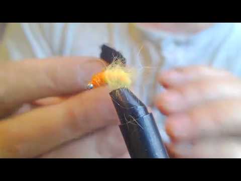 Видео: Обманка двух цвеная прозрачная. Мушка на хариуса.