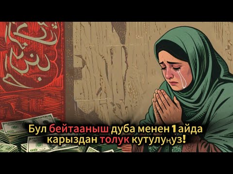 Видео: Карыздан улам тынчсызданасызбы? Бул дуба менен тынч уктайсыз!