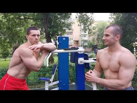 Видео: "Золотой Стандарт" отжиманий на брусьях: Шреддер-Скурихин-Липанов