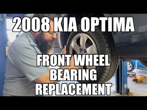 Видео: Замена переднего ступичного подшипника Kia Optima 2008 года