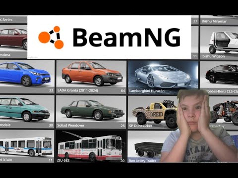 Видео: ОБЗОР МОИХ МОДОВ В BEAMNG DRIVE! #1