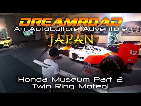 Видео: Музей Honda - Залы авто-мотоспортивной славы. Twin Ring Motegi. Dreamroad: Япония 3. [ENG CC]