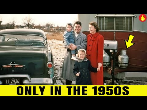 Видео: 25 вещей из Америки 1950-х годов, которые исчезли навсегда