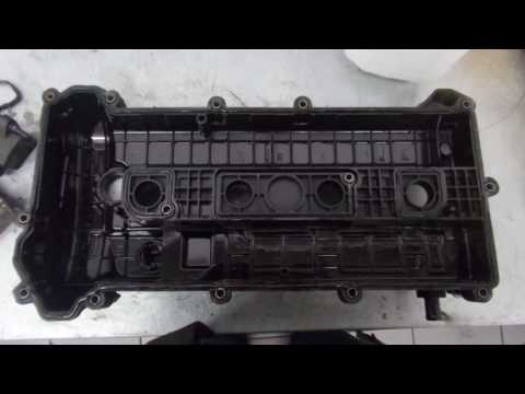 Видео: Замена прокладки клапанной крышки (mazda6 двигатель LF)