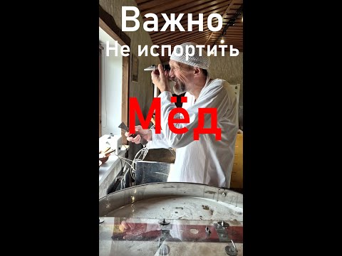 Видео: Подготовка и откачка мёда.