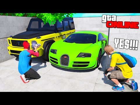 Видео: ИЗДЕВАЮСЬ НАД DONNY! ПОДСМОТРЕЛ ГДЕ ОН СПРЯТАЛ ВСЕ ТАЧКИ БИТВА АВТОУГОНЩИКОВ В ГТА 5 ОНЛАЙН!