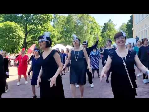 Видео: Чарльстон стролл 70 человек 50+