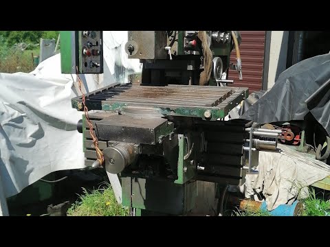 Видео: Неожиданно приобрёл фрезерный станок Fus 32, и немного о движении в мастерской.