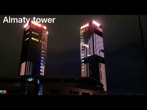Видео: АСК Обзор современных и уникальных зданий города Алматы