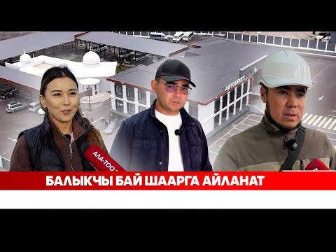 Видео: Балыкчы бай шаарга айланат