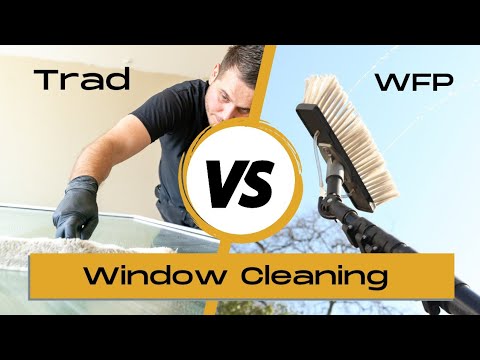 Видео: Традиционная и водяная мойка окон