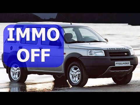 Видео: Как самому отключить иммобилайзер FreeLander.  Freelander immo off