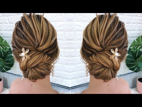 Видео: ТЕКСТУРНЫЙ НИЗКИЙ ЭКСПРЕСС-ПУЧОК | LOW BUN HAIR TUTORIAL