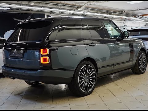 Видео: Range Rover 2021 - смена цвета в Nardo Grey и замена Meridian!