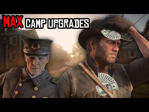 Видео: Может ли Артур Макс улучшить лагерь, не нарушая закон в Red Dead Redemption 2?