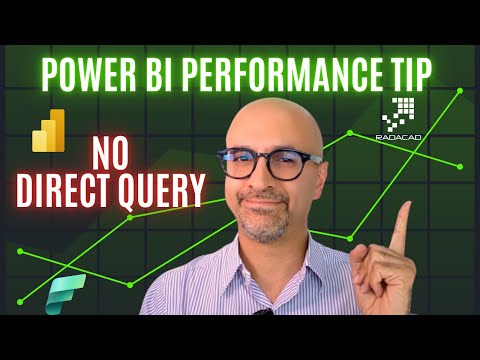 Видео: Совет по повышению производительности Power BI — без прямых запросов