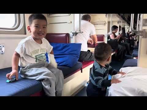 Видео: Шымкенттен Сарыозекке оз уйымызге  келе жатрмыз 🚉🚊🚂🚆