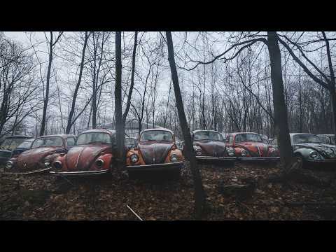 Видео: Редкое заброшенное кладбище Volkswagen Beetle в США!!