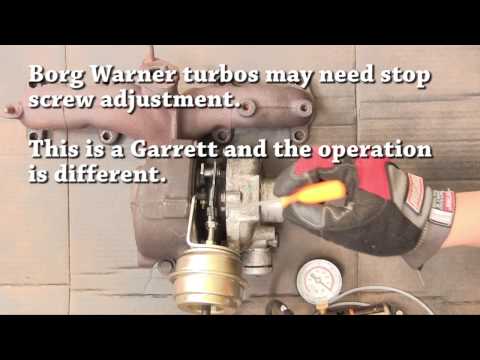 Видео: Тестирование и замена привода TDI VNT для турбокомпрессора Garrett VNT 15